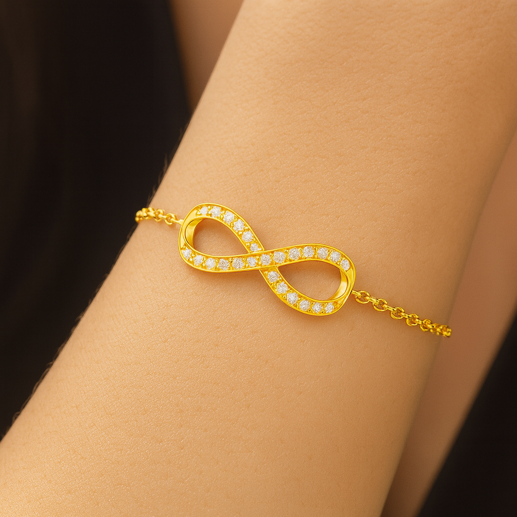 IMPERARI INFINITA – DIAMOND BRACELET YELLOW GOLD