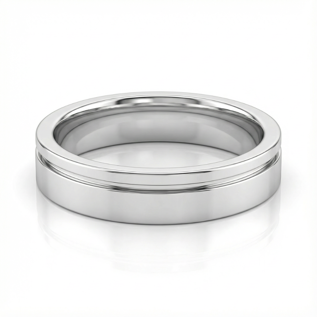 IMPERARI WEDDING BANDS SET – DIAMOND PLATINUM