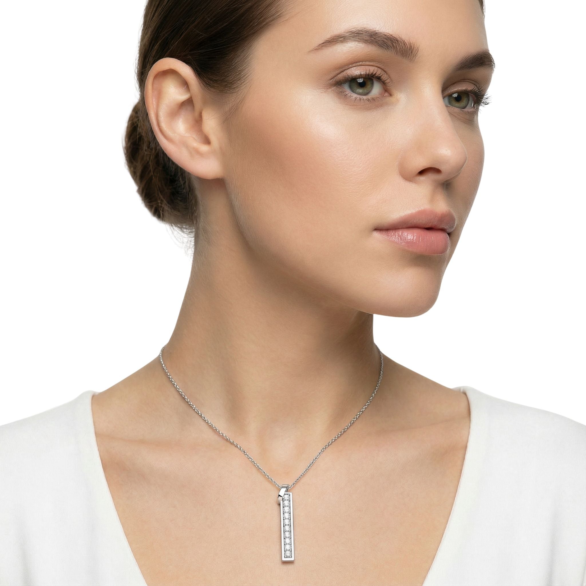 IMPERARI LA PRESENZA – CORE SOLID PENDANT WHITE GOLD