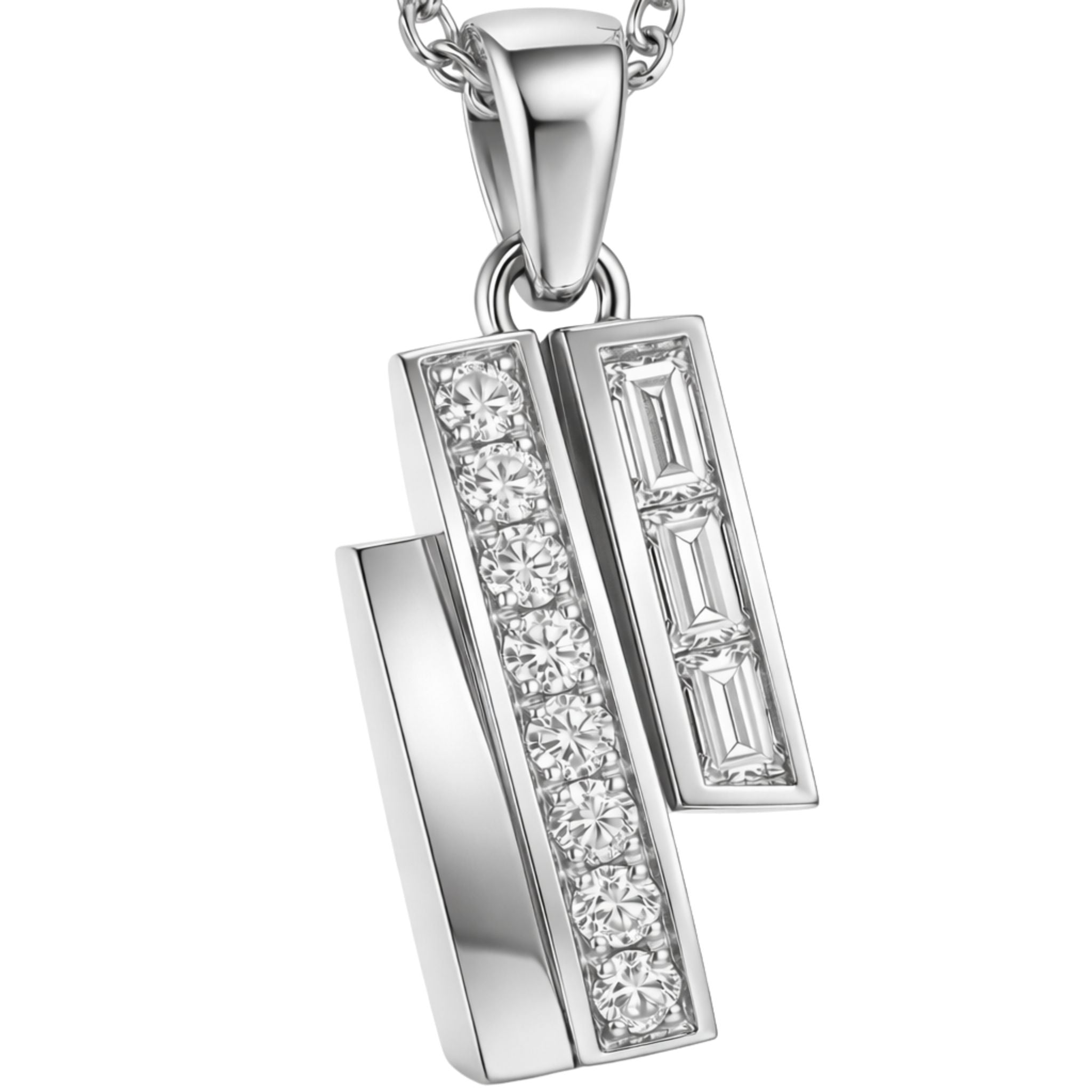 IMPERARI LA PRESENZA – SIGNATURE AXIS PENDANT WHITE GOLD