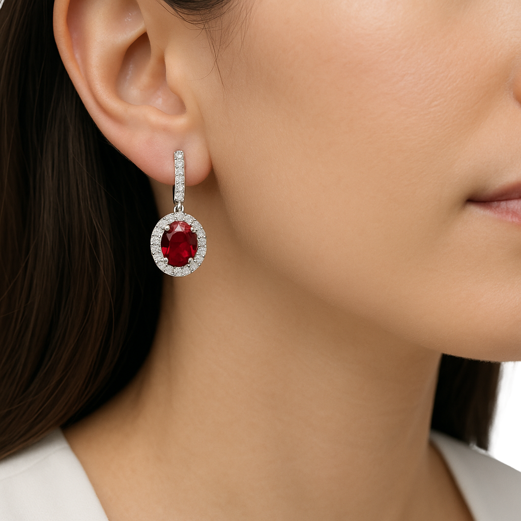 IMPERARI LUCENTE – RUBY EARRINGS